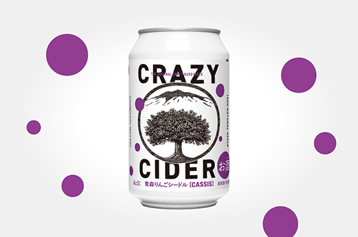 【NEW】CRAZY CIDER Cassis flavor